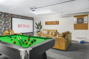 Cinema, Pool-Table, Dart Board, -By KOSH BNB